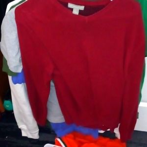 Red sweater